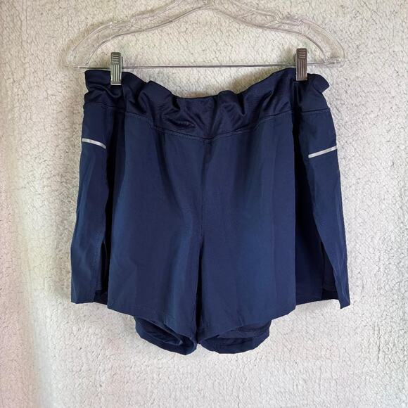 Avia Running Shorts Athletic Workout Blue Cove Lined Outer Shorts XL (16-18) - Picture 1 of 10